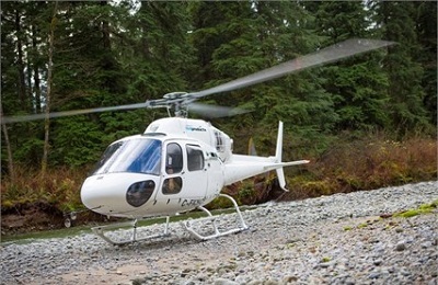 Eurocopter AS355 Megeve helicopter hire